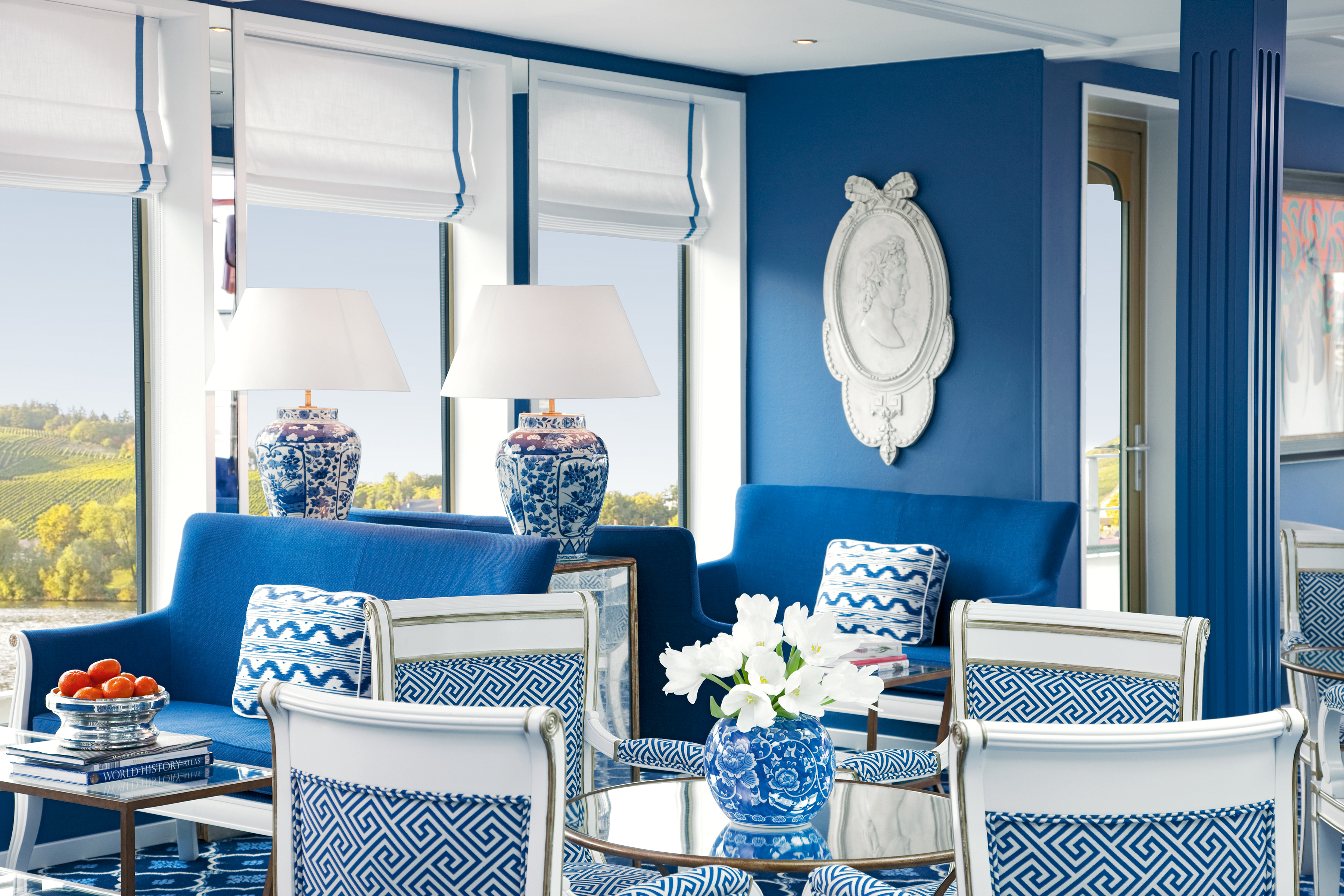 Main Lounge on River Queen