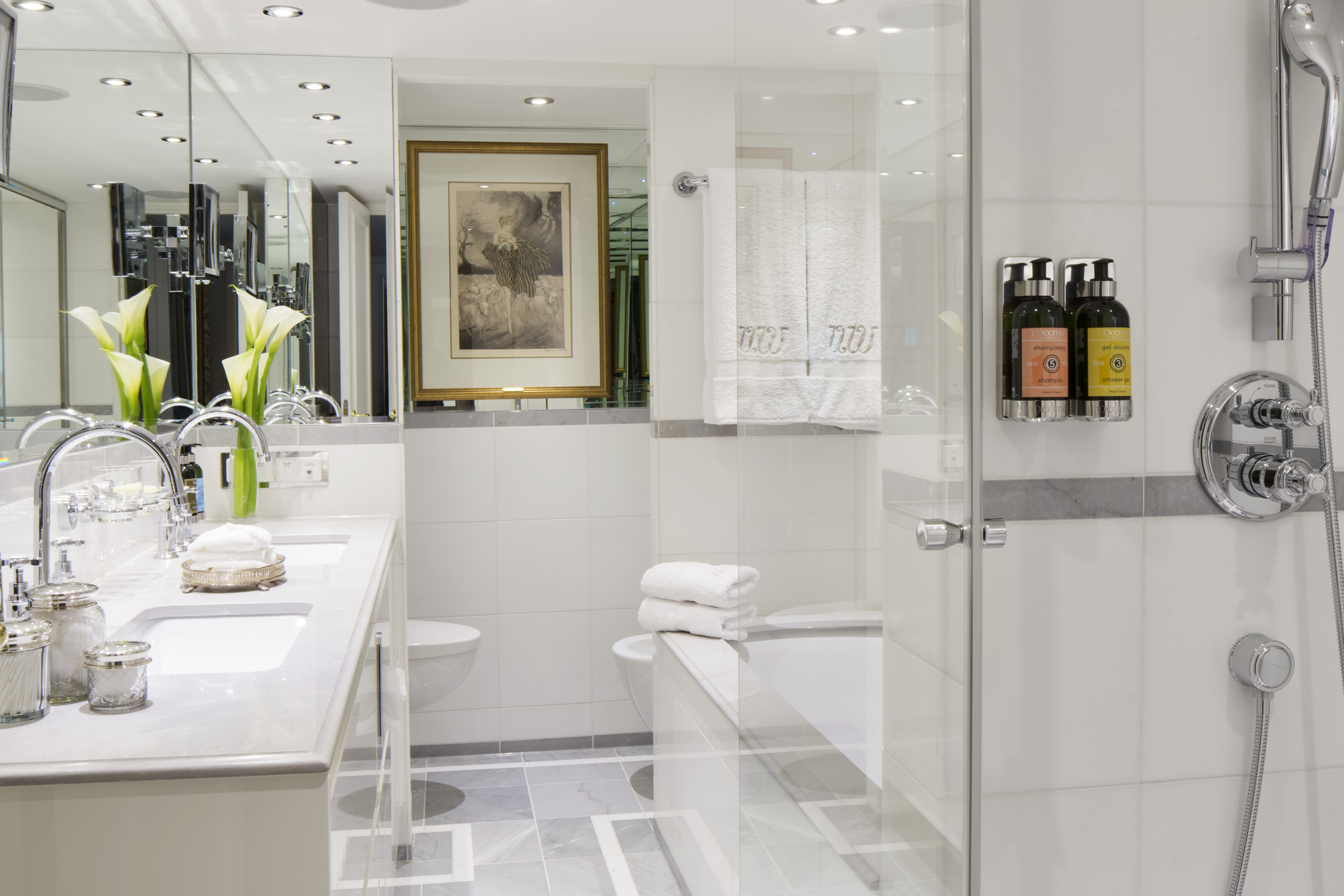 UNIWORLD Boutique River Cruises SS Catherine Accommodaion Royal Suite Bathroom.jpg