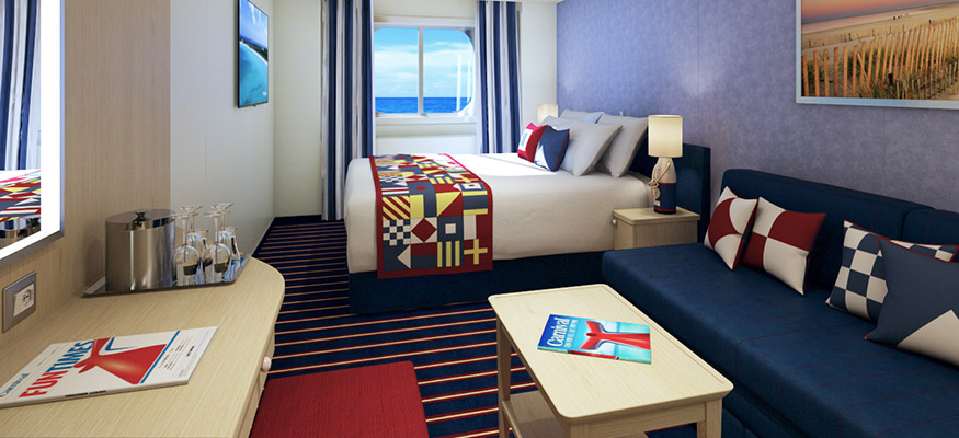 Carnival Cruises Carnival Horizon Accommodation Family Ocean View