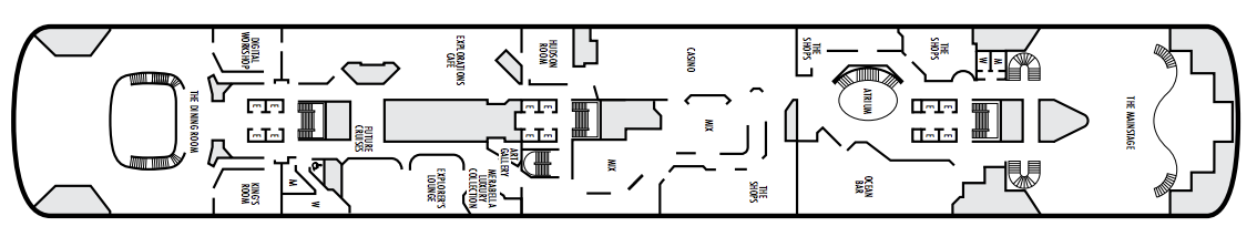 Deck 5 - Upper Promenade
