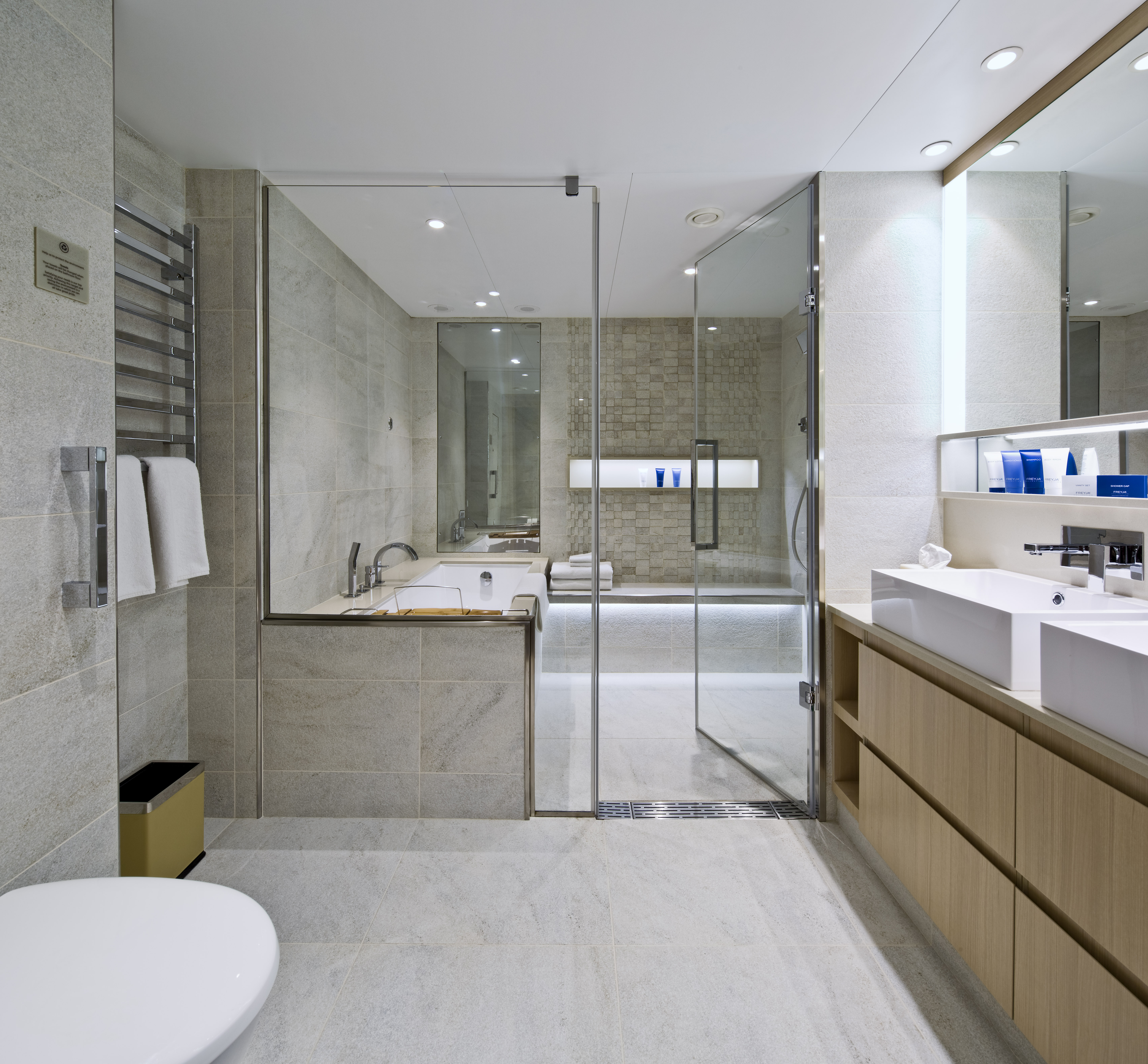 Viking Ocean Cruises Accommodation Explorer Suite Bathroom.jpg