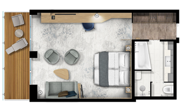 Quark Ultramarine Penthouse Suite