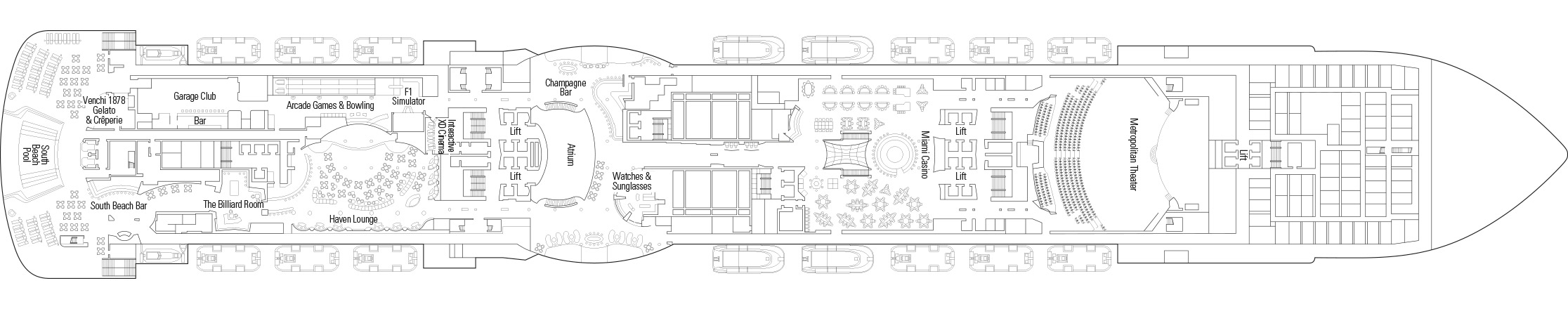Deck 7 - South Beach