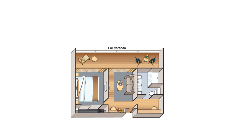 Viking River Cruises - Viking Mississippi - Floor Plans - Terrace Suite.png