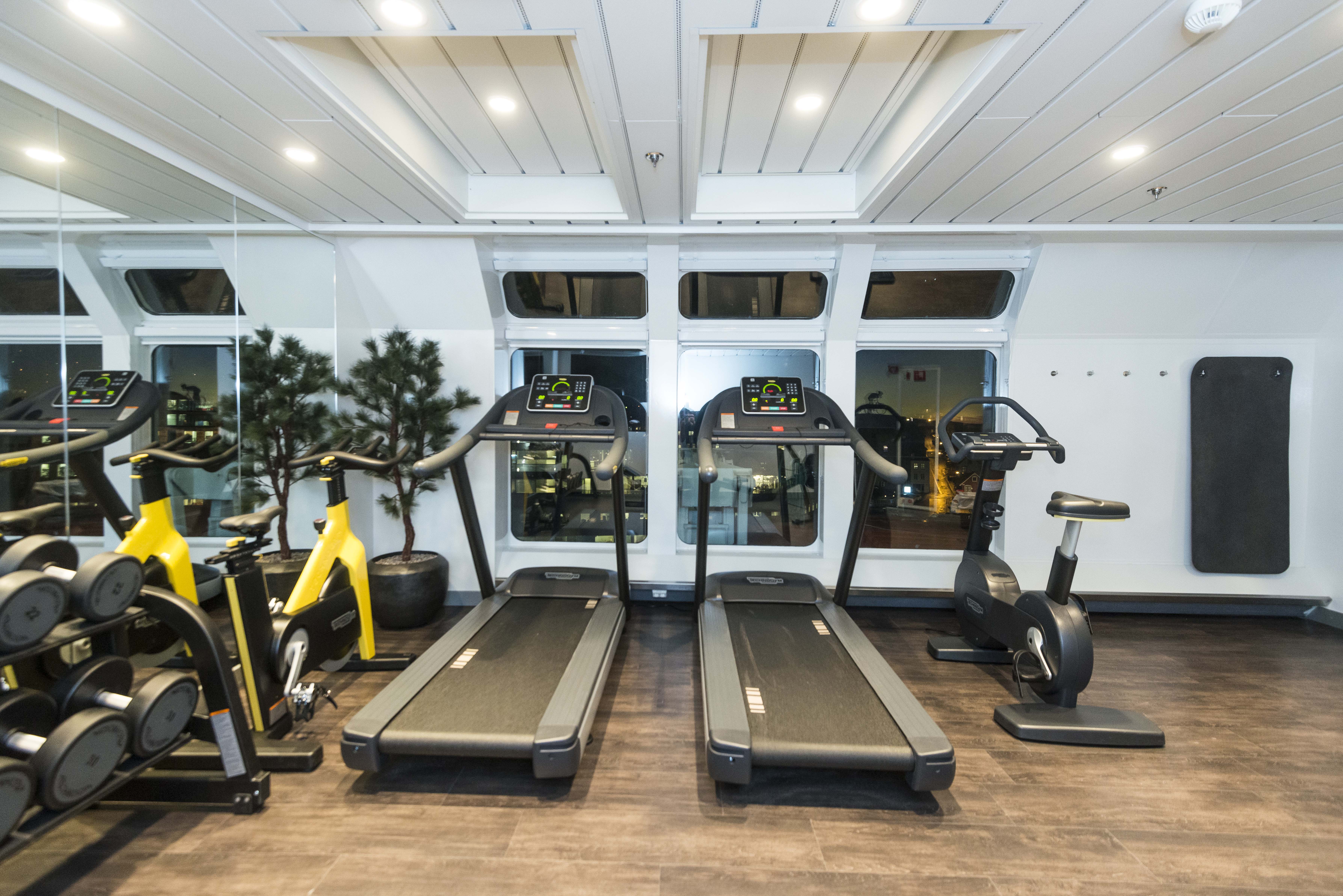 Sauna and Fitness Room