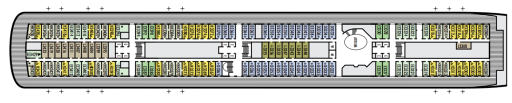 Deck 3 - Lower Promenade