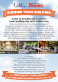 Beaulieu summer team building brochure
