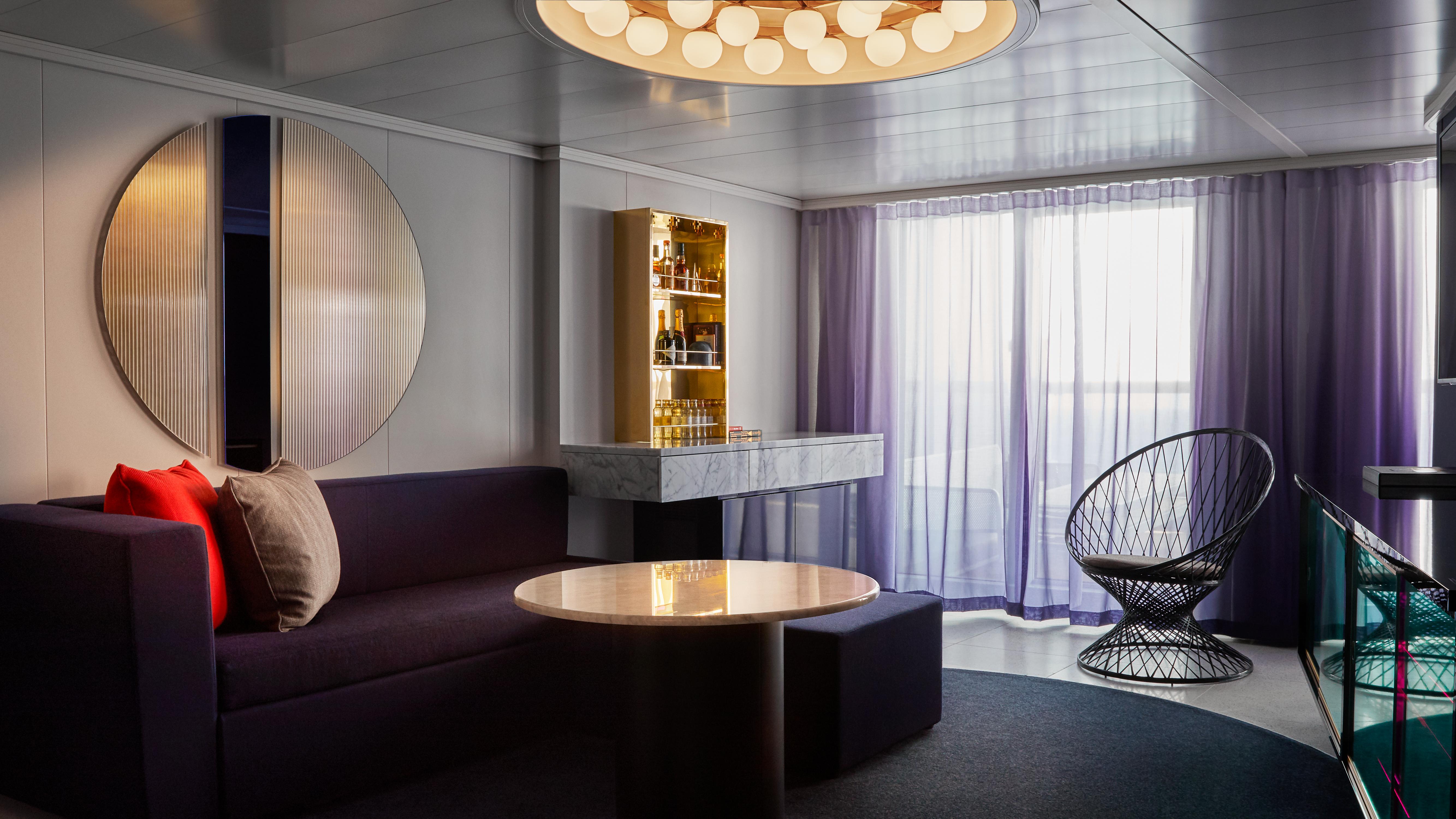 Virgin Voyages Accommodation Fab Suite 3