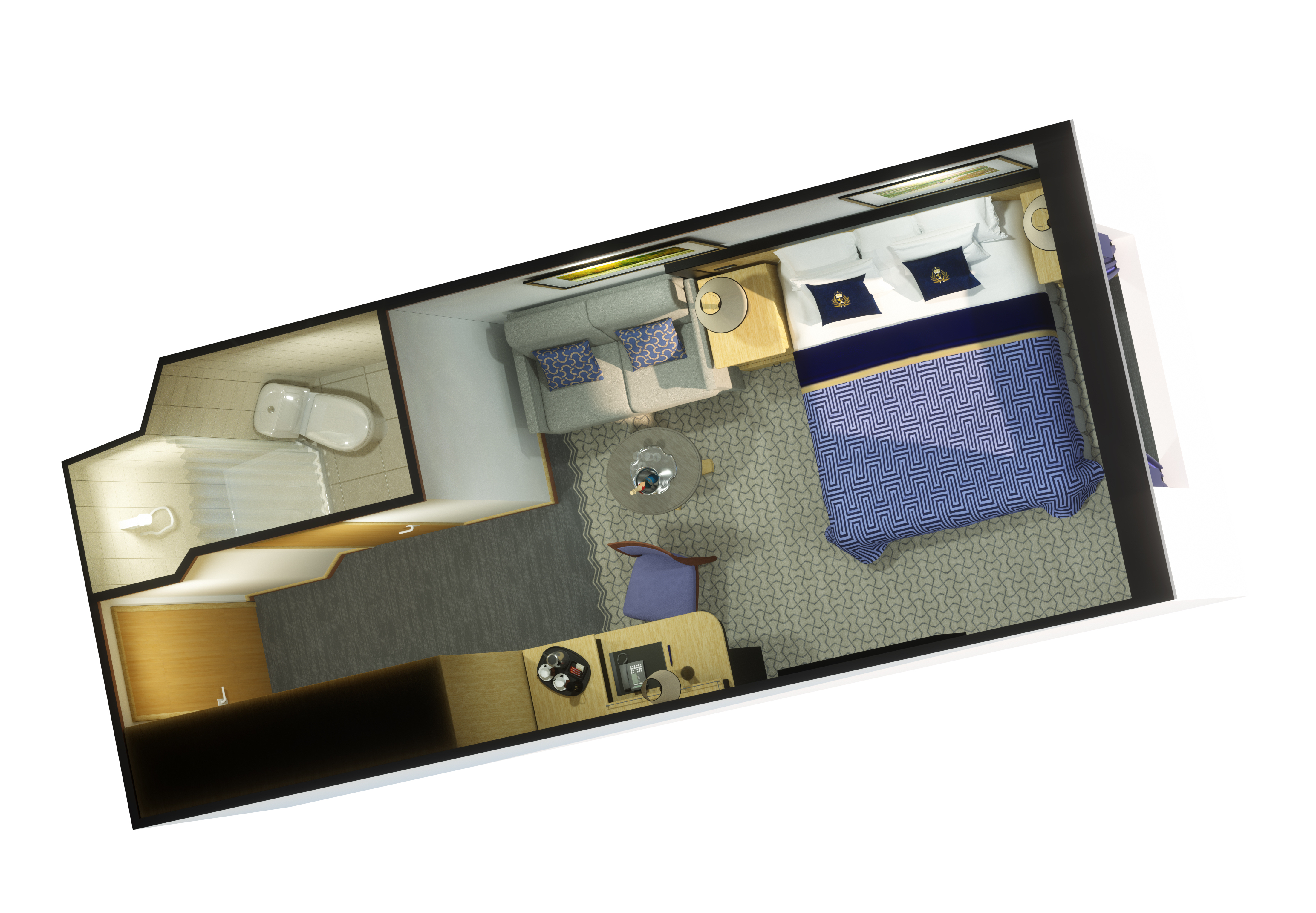 Britannia Oceanview (obstructed view)