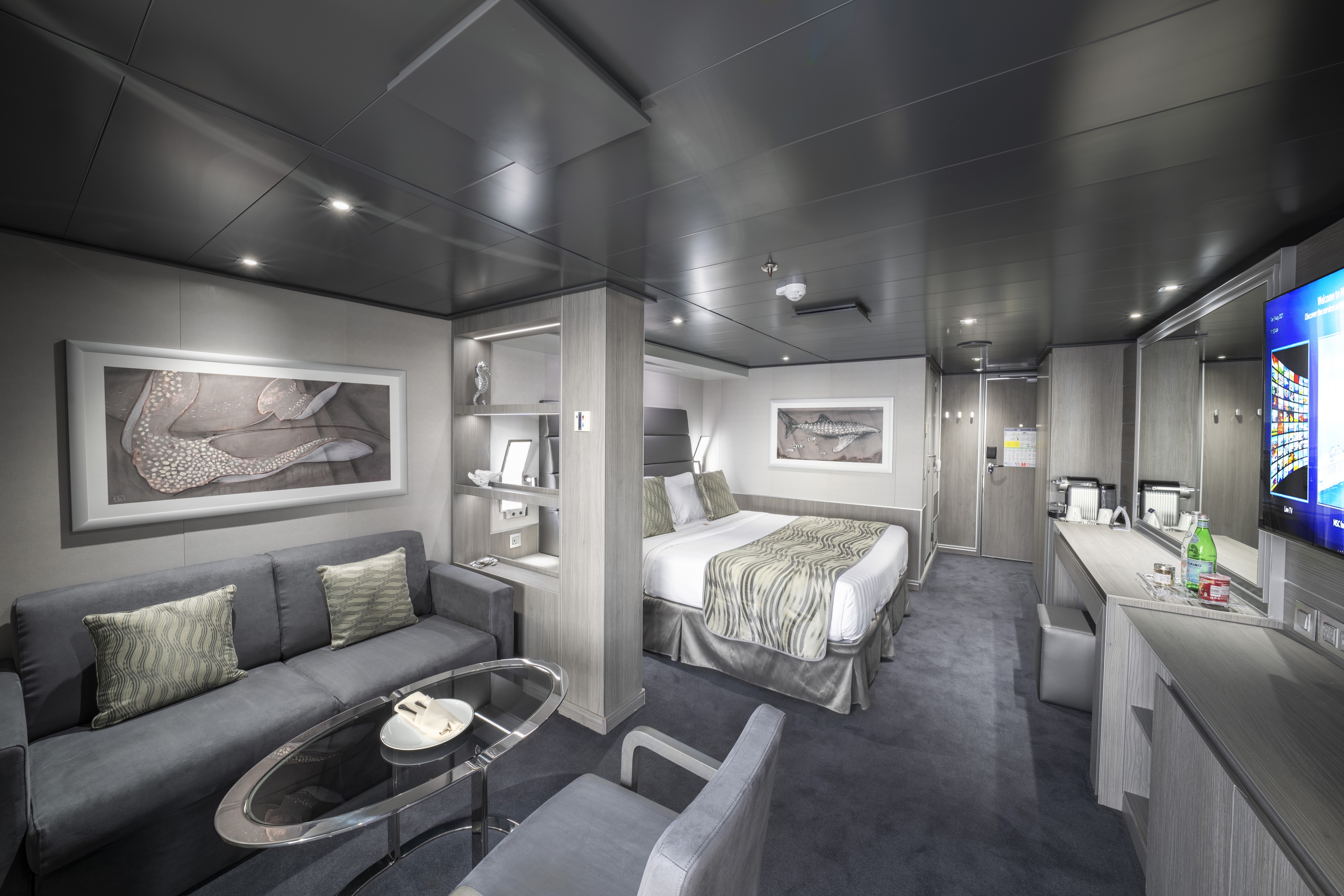 Msc Cruises Msc Seashore Msc Yacht Club Deluxe Suite 1