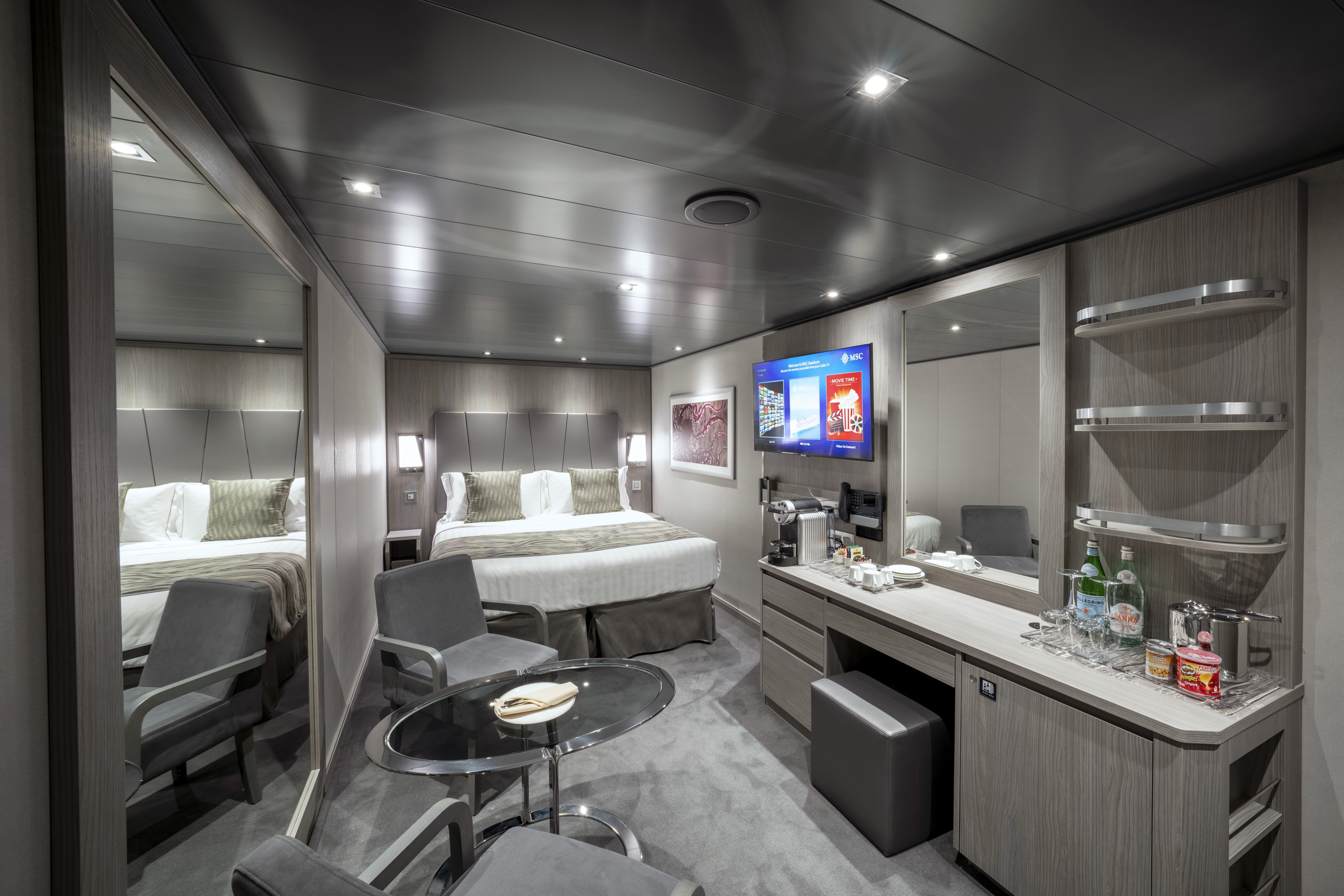 Msc Cruises Msc Seashore Msc Yacht Club Interior Suite