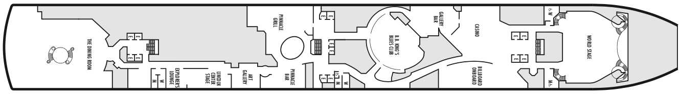 Deck 2 - Lower Promenade