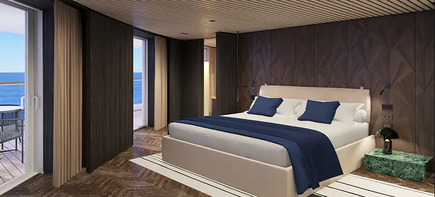 The Haven Deluxe Owner's Suite with Large Balcony