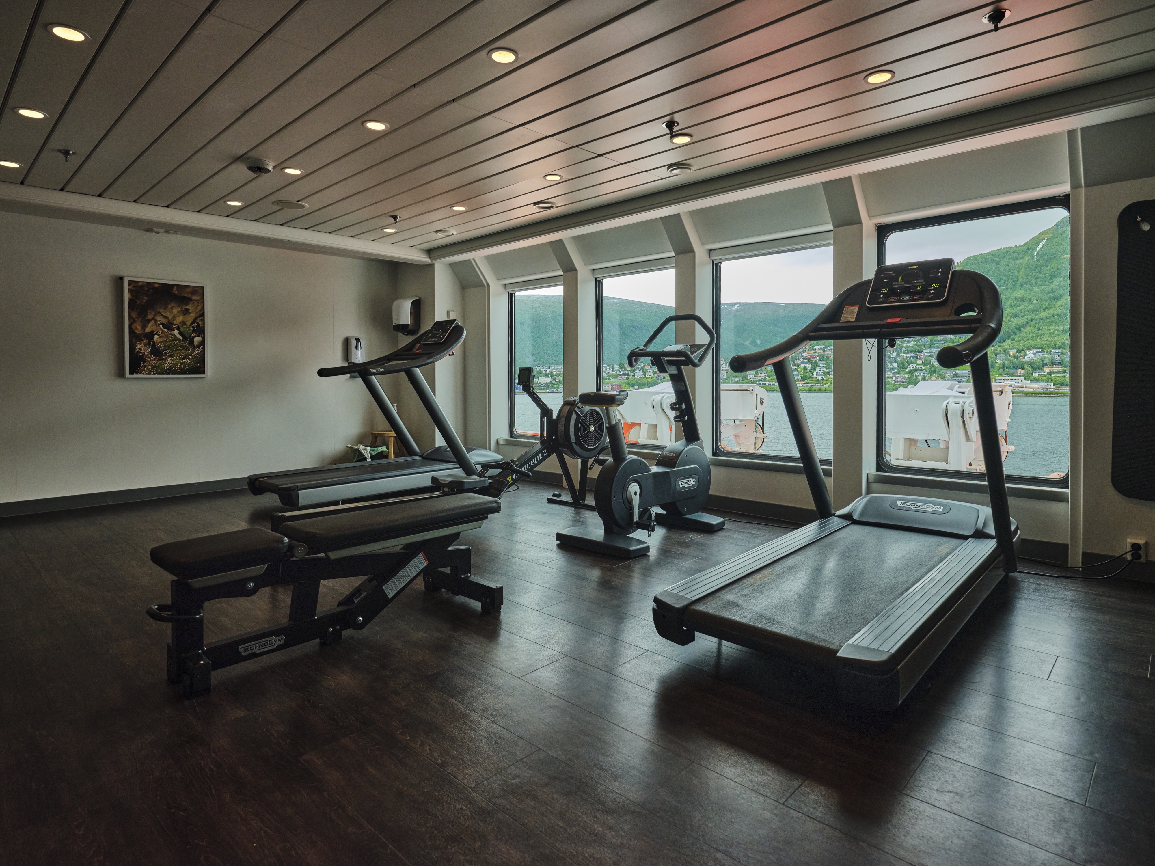 Sauna and Fitness Room