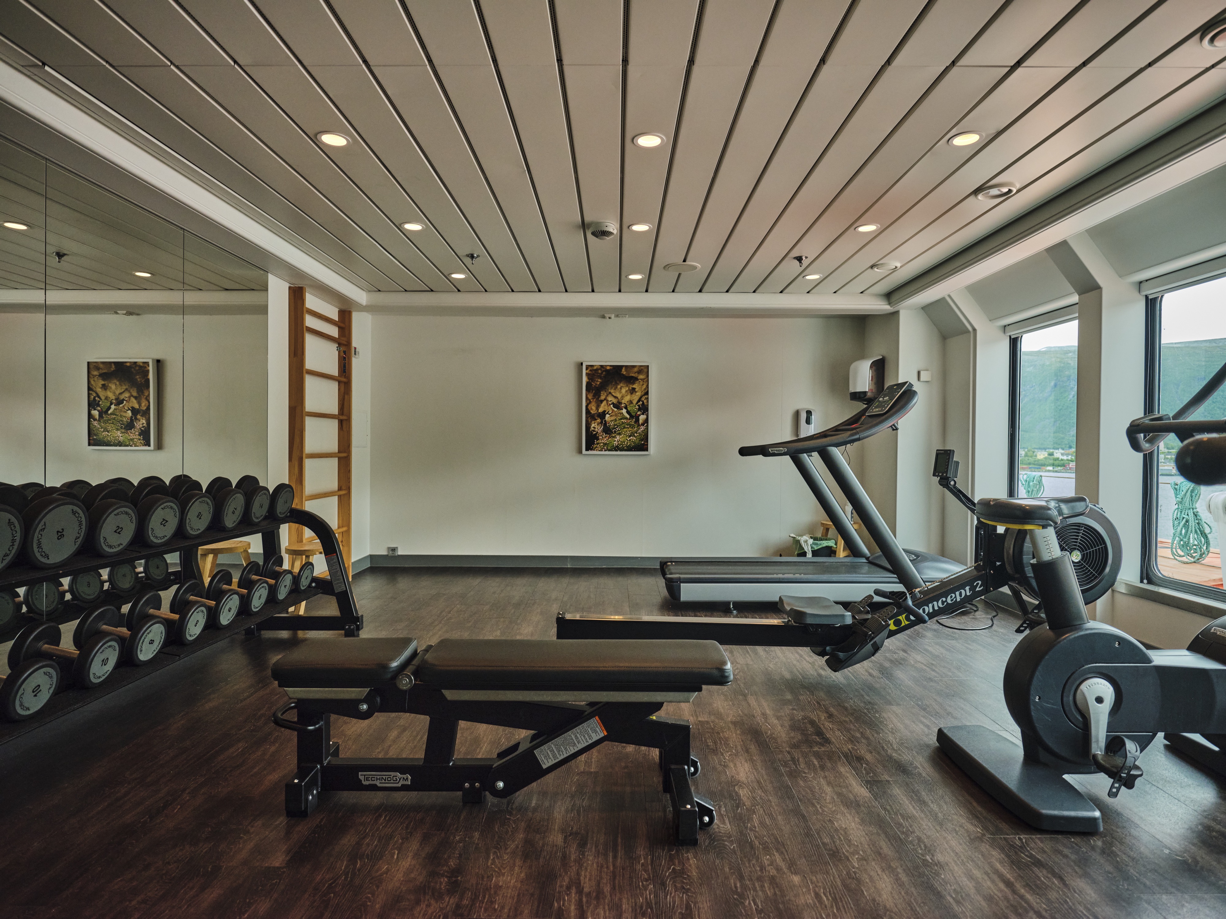 Sauna and Fitness Room