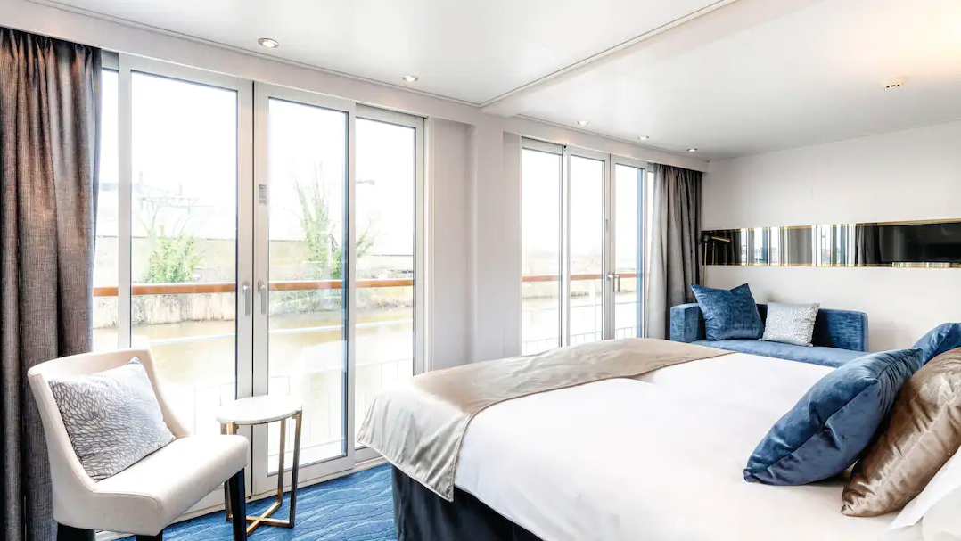 Deck 2 French Balcony Suite Cabin