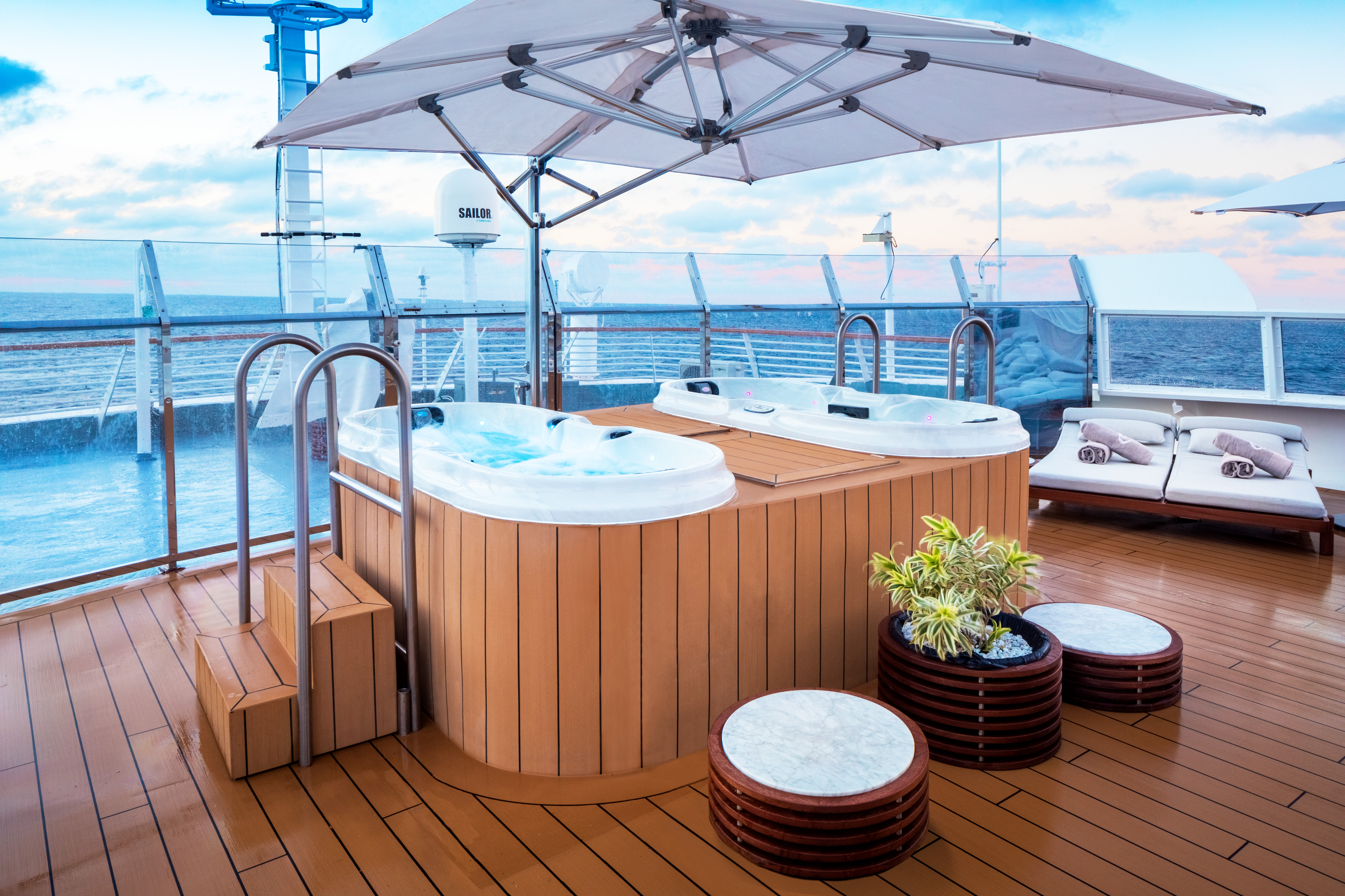 Twin Hot Tubs