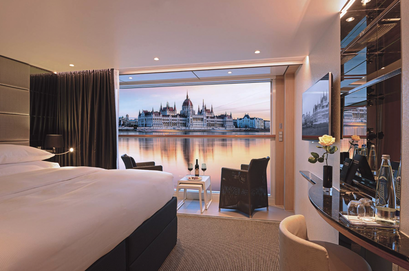 Scenic River Cruises Scenic Jewel Crystal Jade Deluxe Balcony Suite 3 ©Mark Viszlay.png