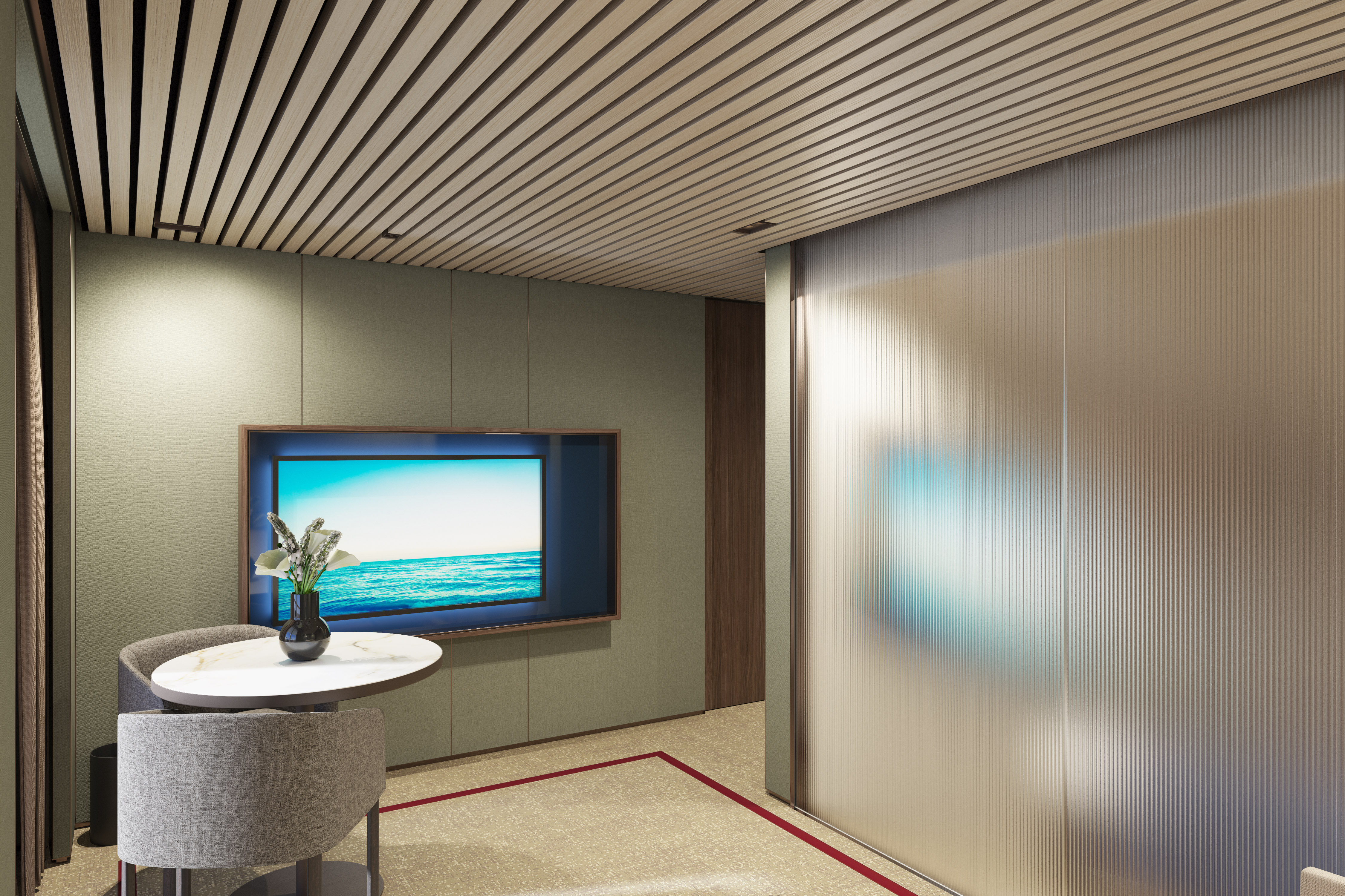 The Haven 2-Bedroom Family Villa with Large Balcony