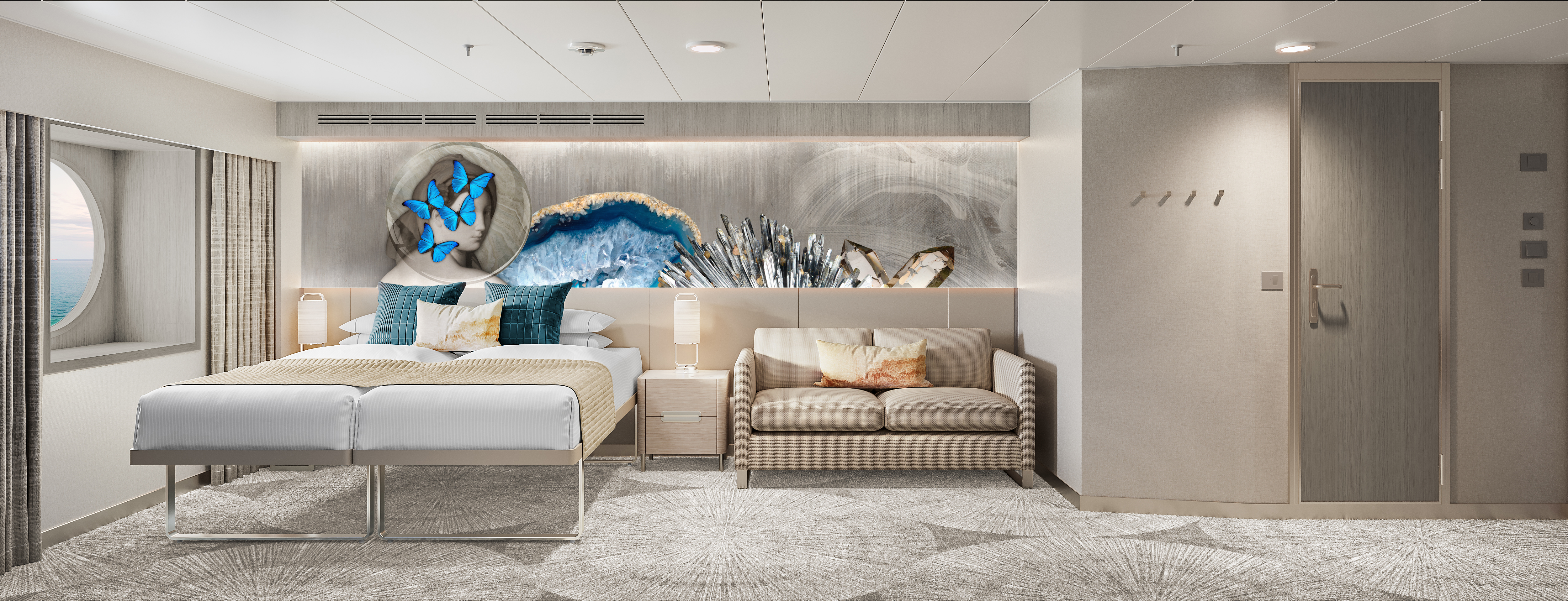 Oceanview with Round Window