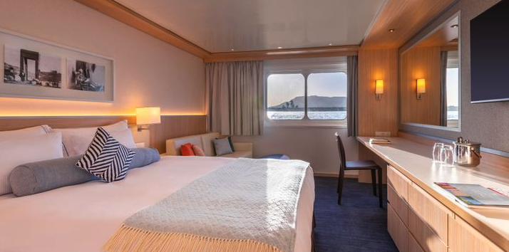 Viking River Cruises Viking Hathor Standard Stateroom.png