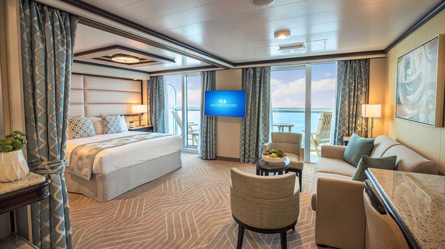 Princess Cruises Star Princess Wheelchair Accessible Cabin