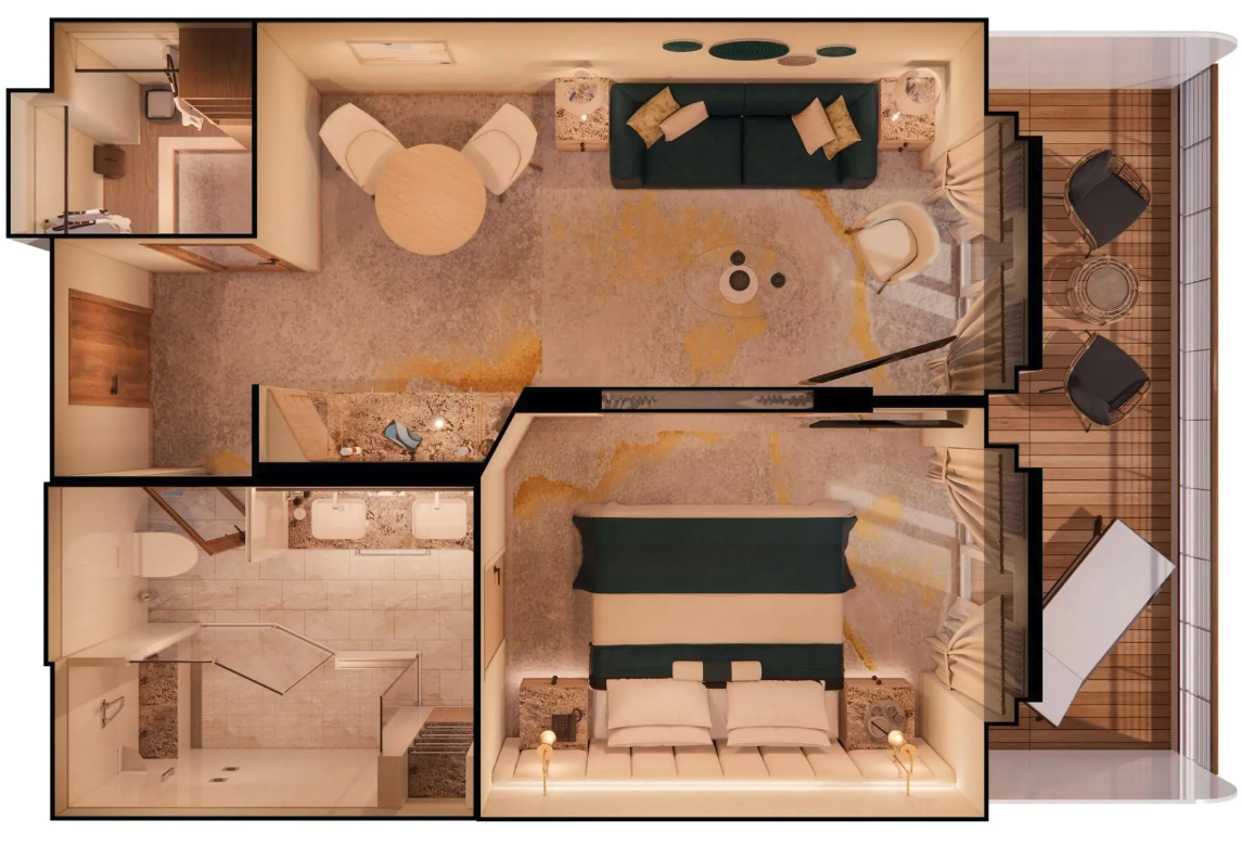 Crystal Cruises Crystal Symphony SAPPHIRE VERANDA SUITE 0.png