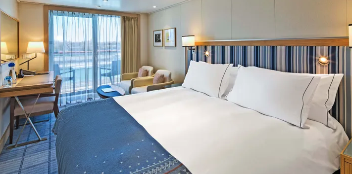 Viking Ocean Cruises, Viking Vesta Deluxe Veranda Stateroom.png