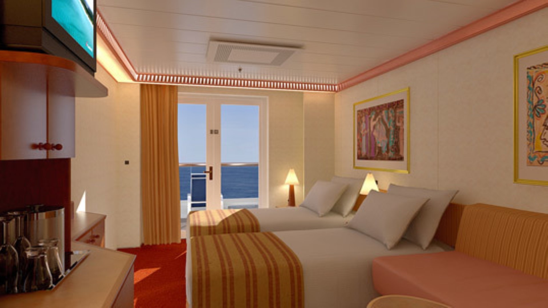Carnival Pride   Extended Balcony