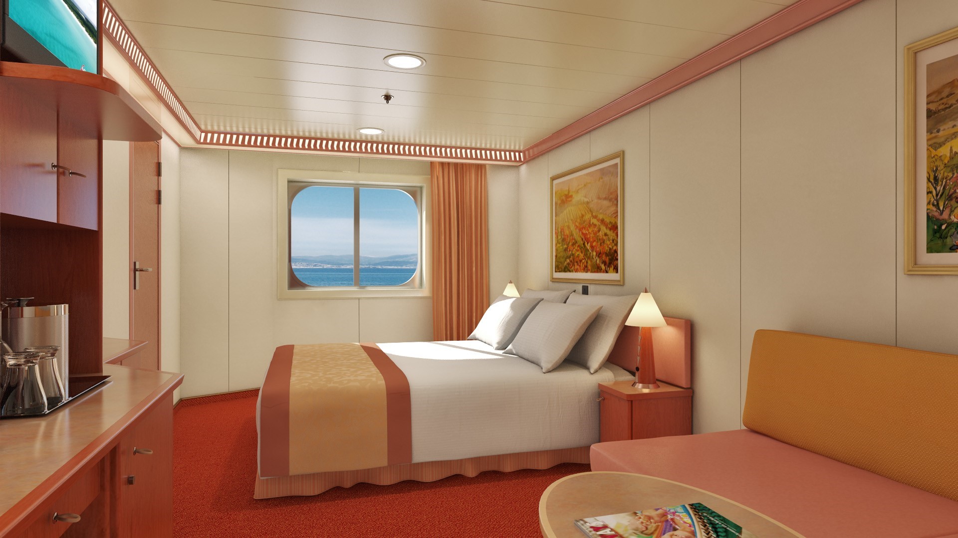 Carnival Pride   Ocean View