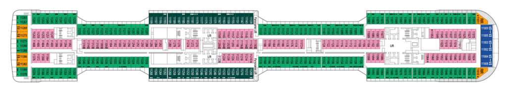 Deck 11 - Bellissima