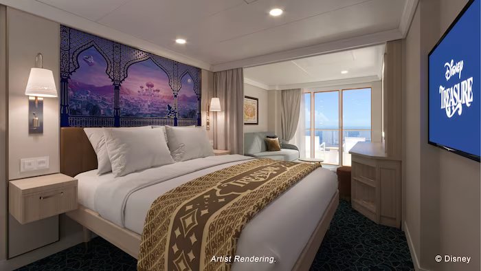 Deluxe Oceanview Stateroom with Verandah
