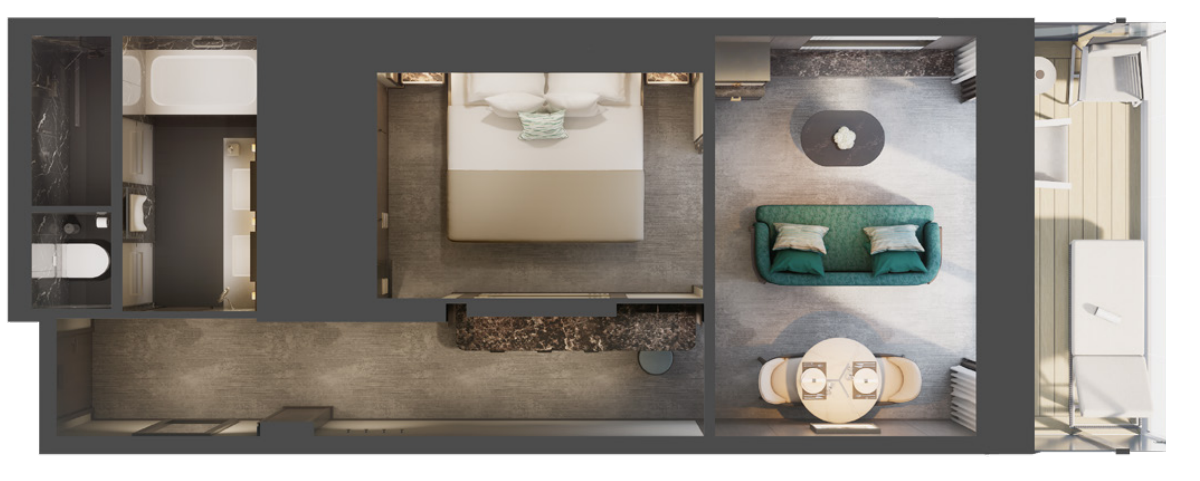 Ritz Carlton Yacht Collective Luminara - Signature Suite, Floorplan.PNG