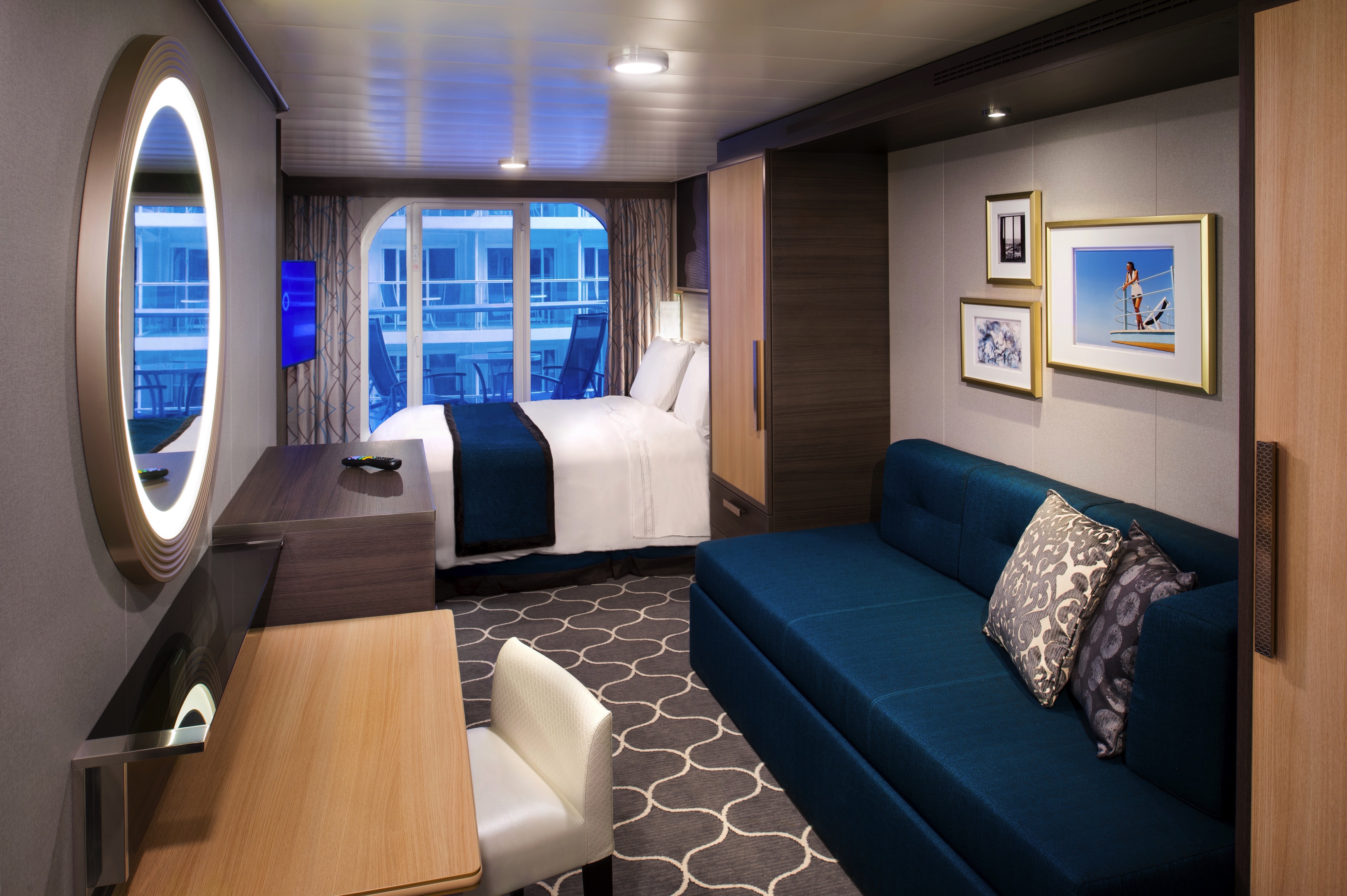 Rci, Symphony Of The Seas, Central Park View Balcony