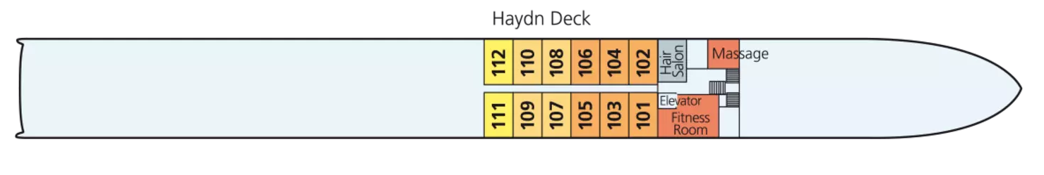 Haydn Deck deck plan