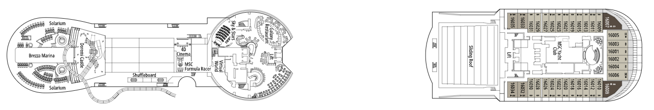 Deck 16 - Acquamarina