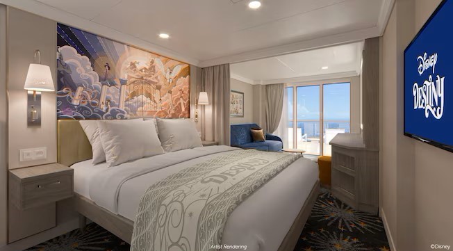Deluxe Oceanview Stateroom with Verandah