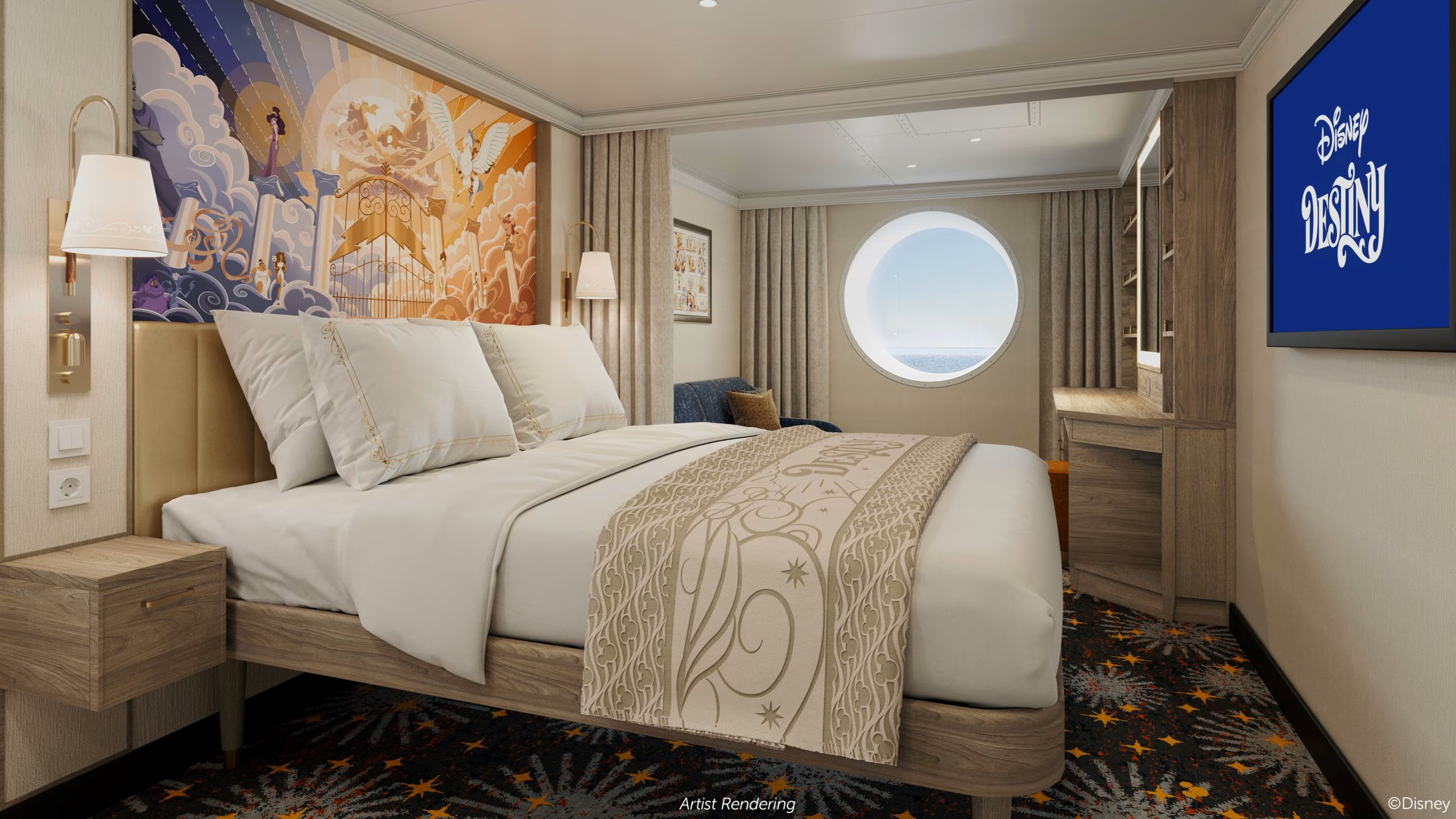 Deluxe Oceanview Stateroom