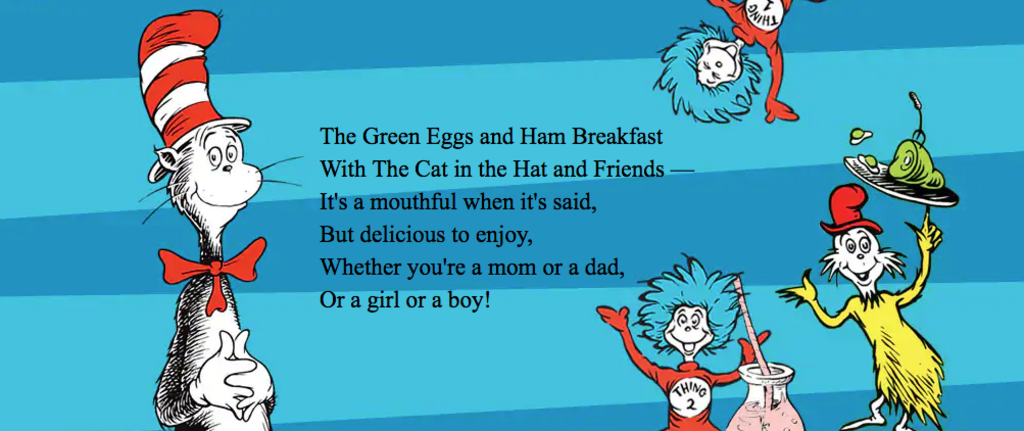 Green Eggs & Ham Breakfast