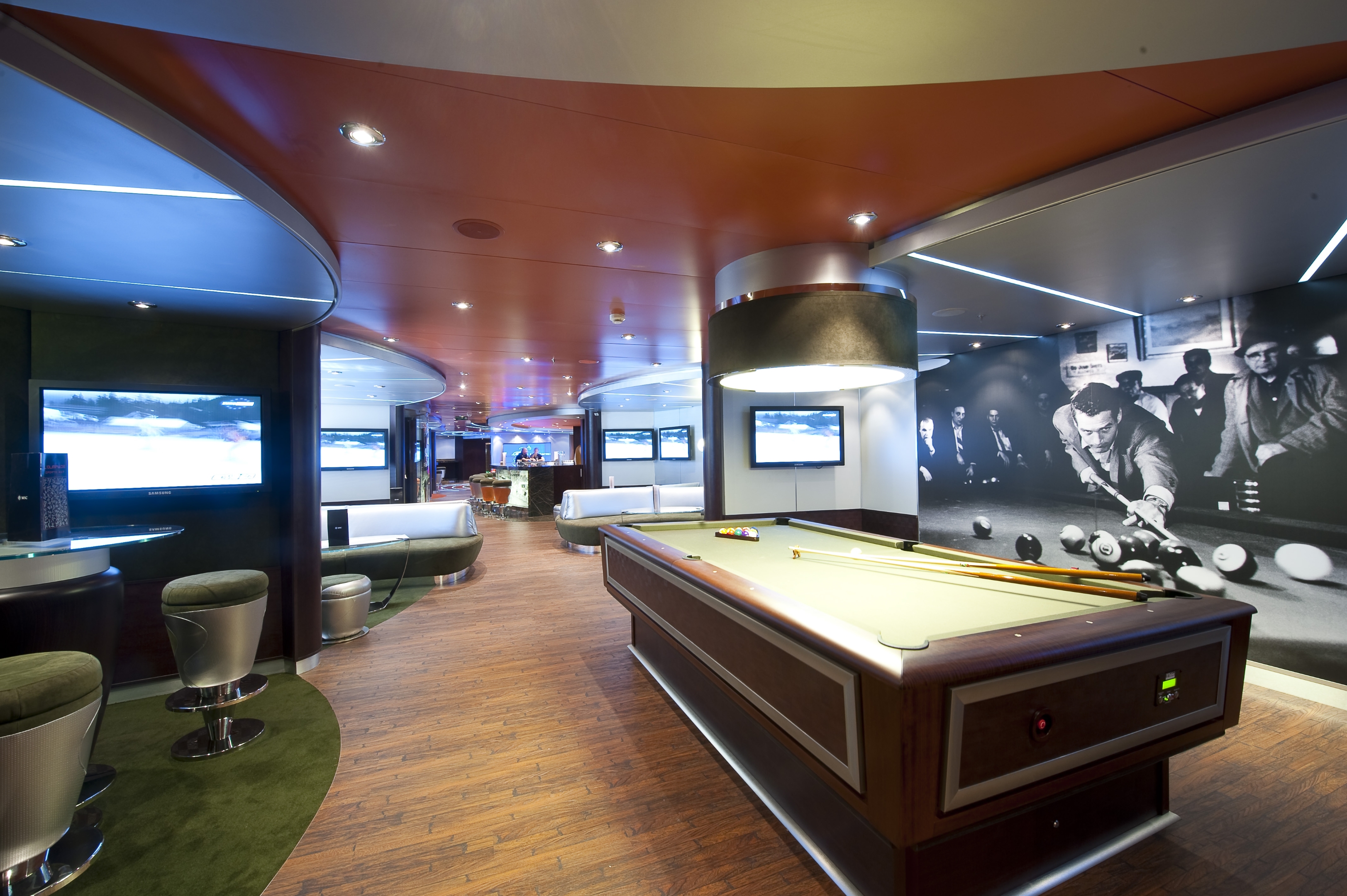 Billiard Room & Library