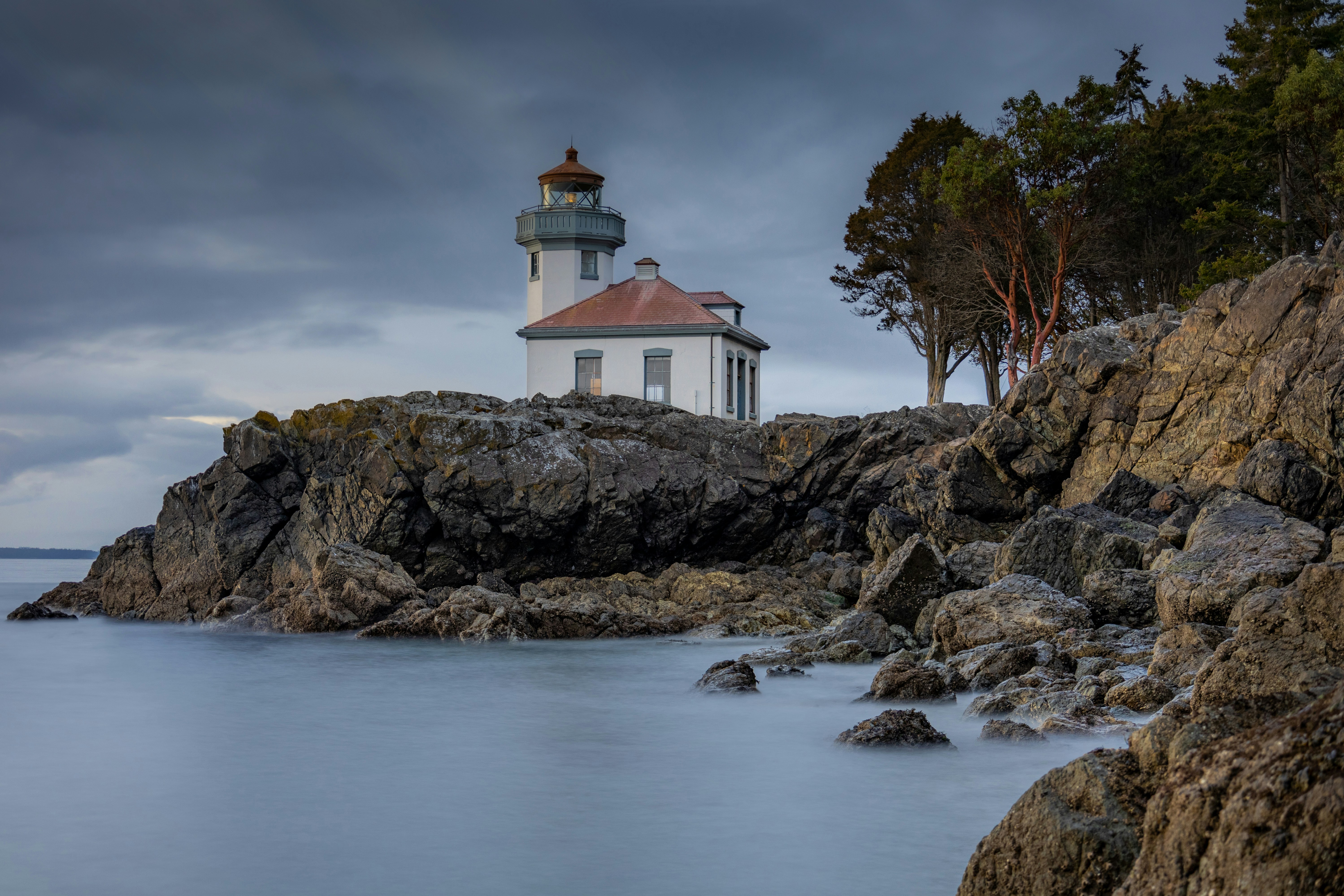Lime Kiln Lighthouse, Lighthouse Road, Friday Harbor, WA, USA