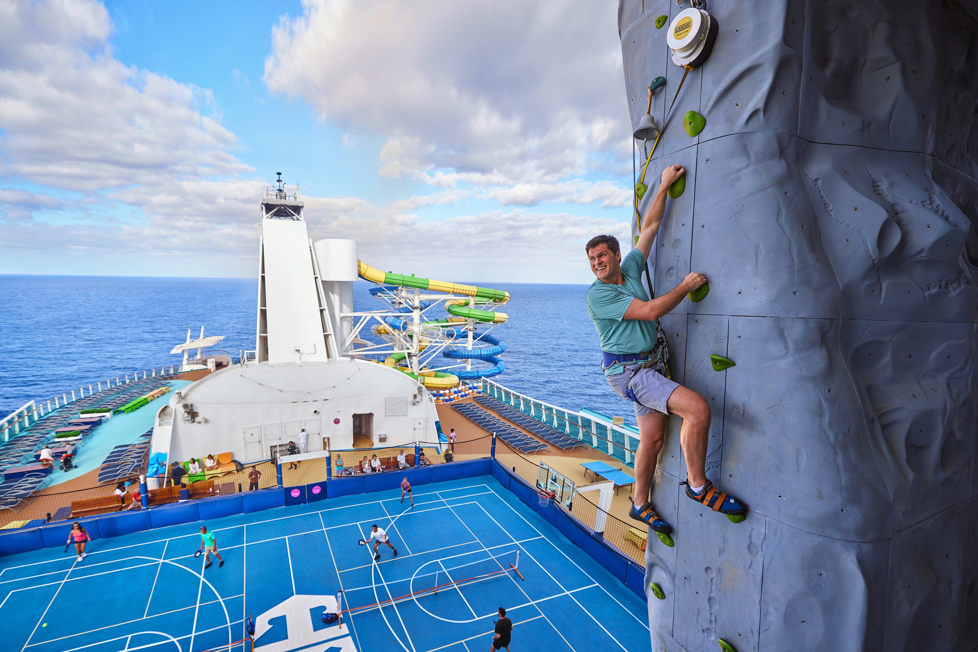 Freedom of the Seas: Rock Climbing Wall