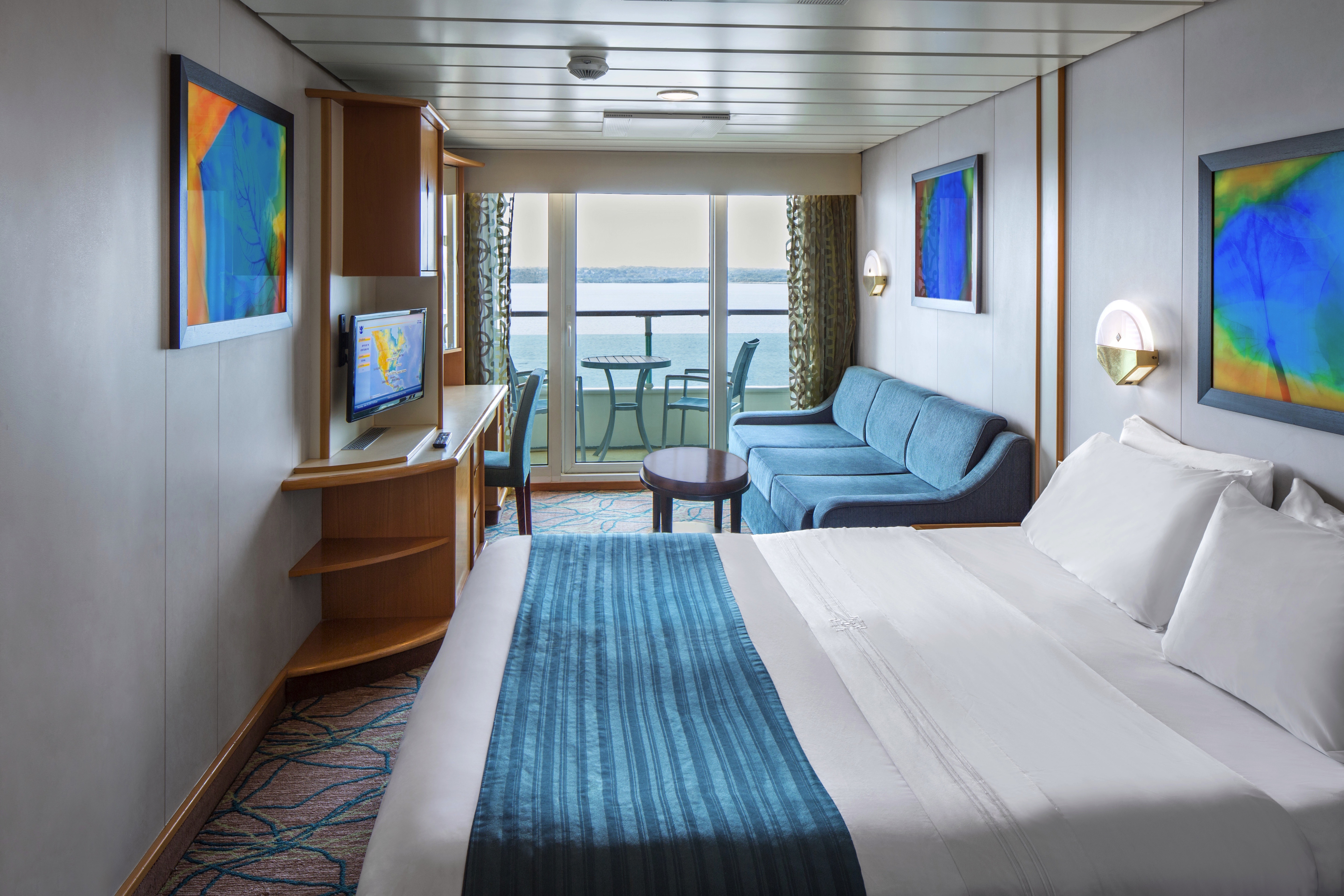 Spacious Ocean View Balcony