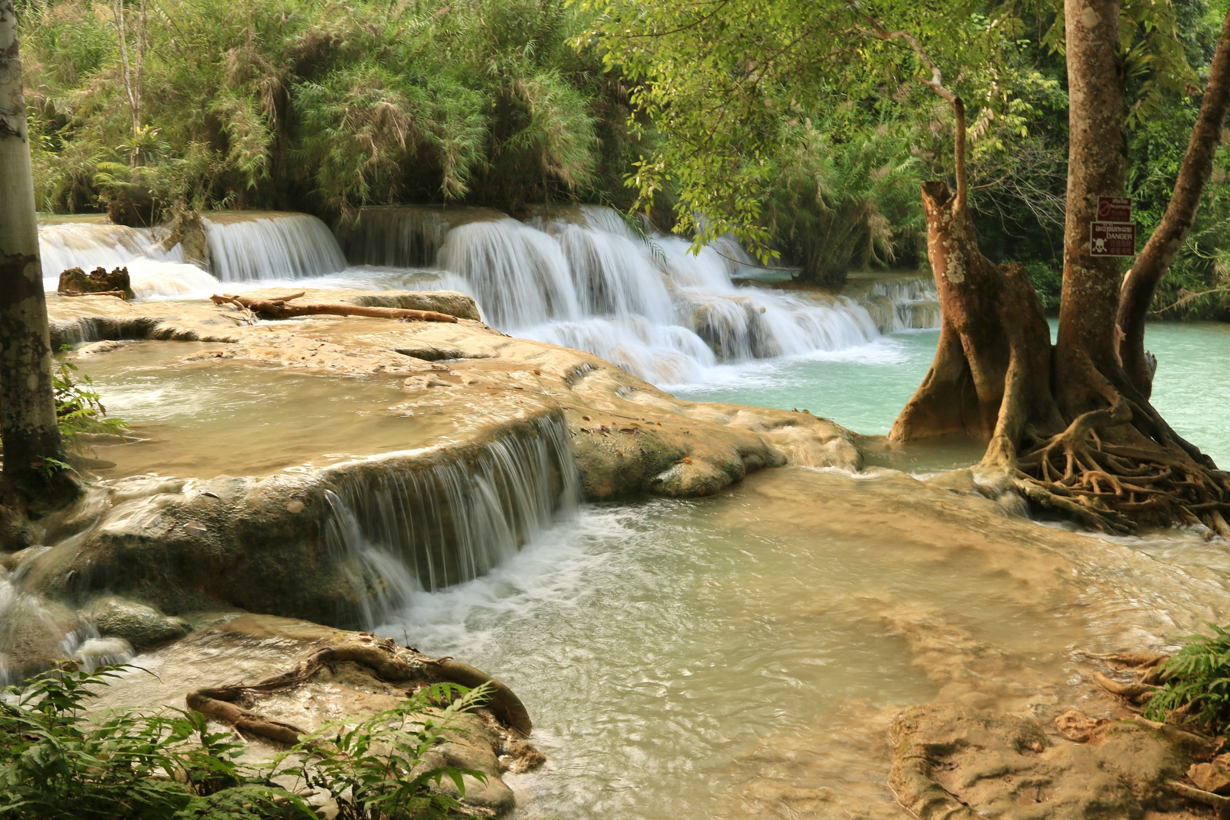 Kuang Si Falls, Luangprabang, Laos