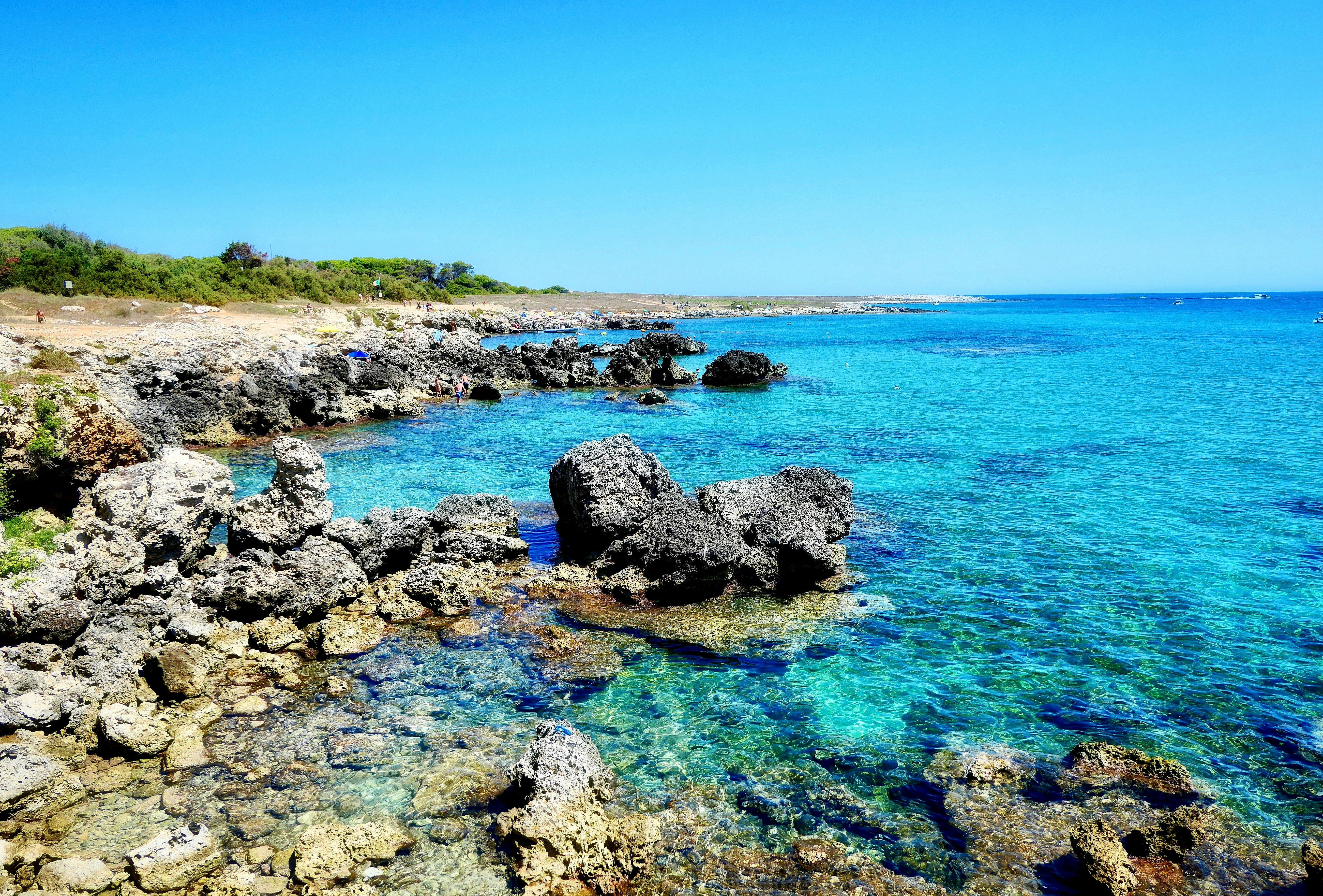 Spiaggia di Baia dell'Orte, Strada Porto - Torre del Serpe - Orte, Otranto, LE, Italy