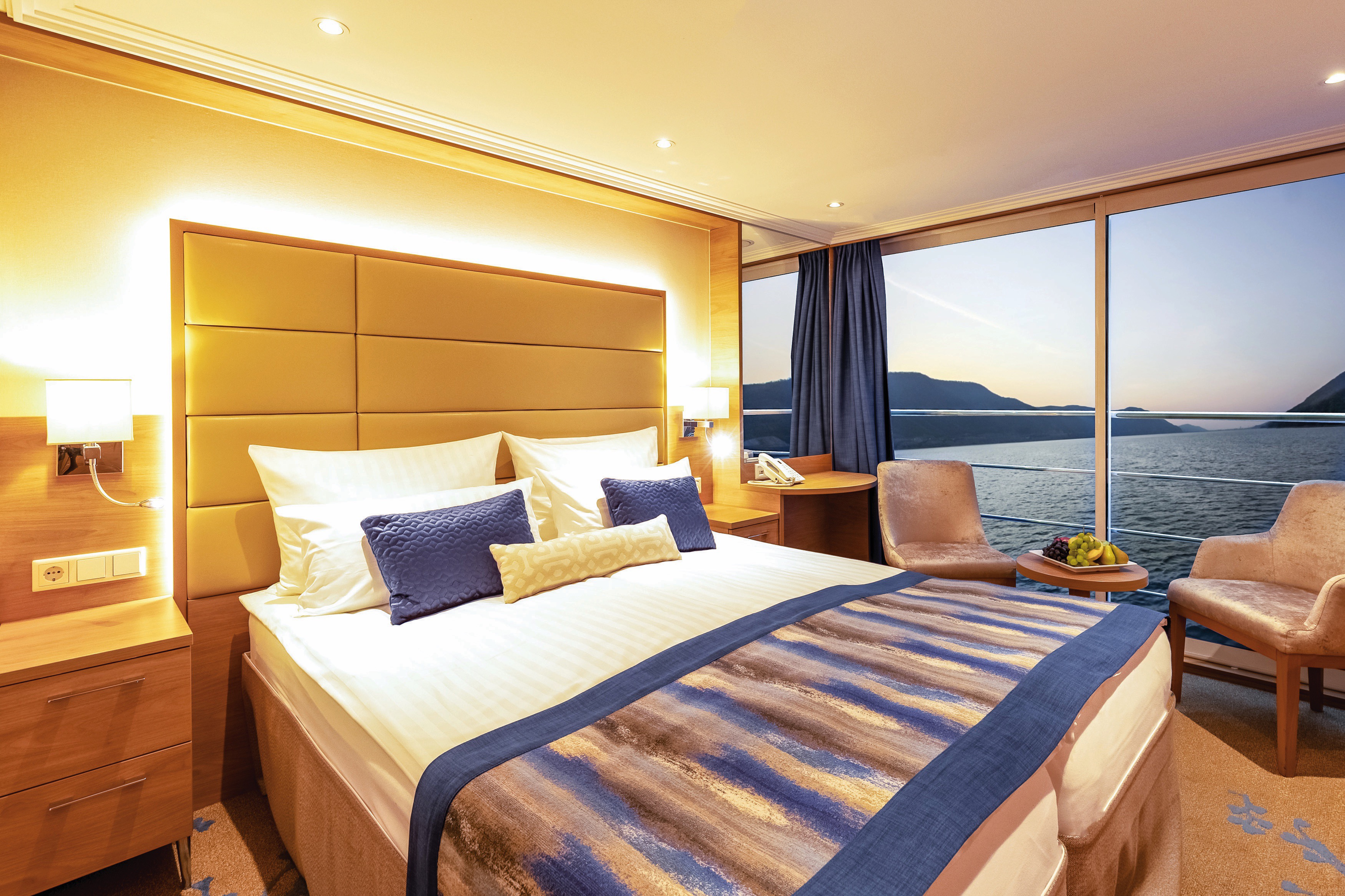 Deck 2 Superior French Balcony Cabin