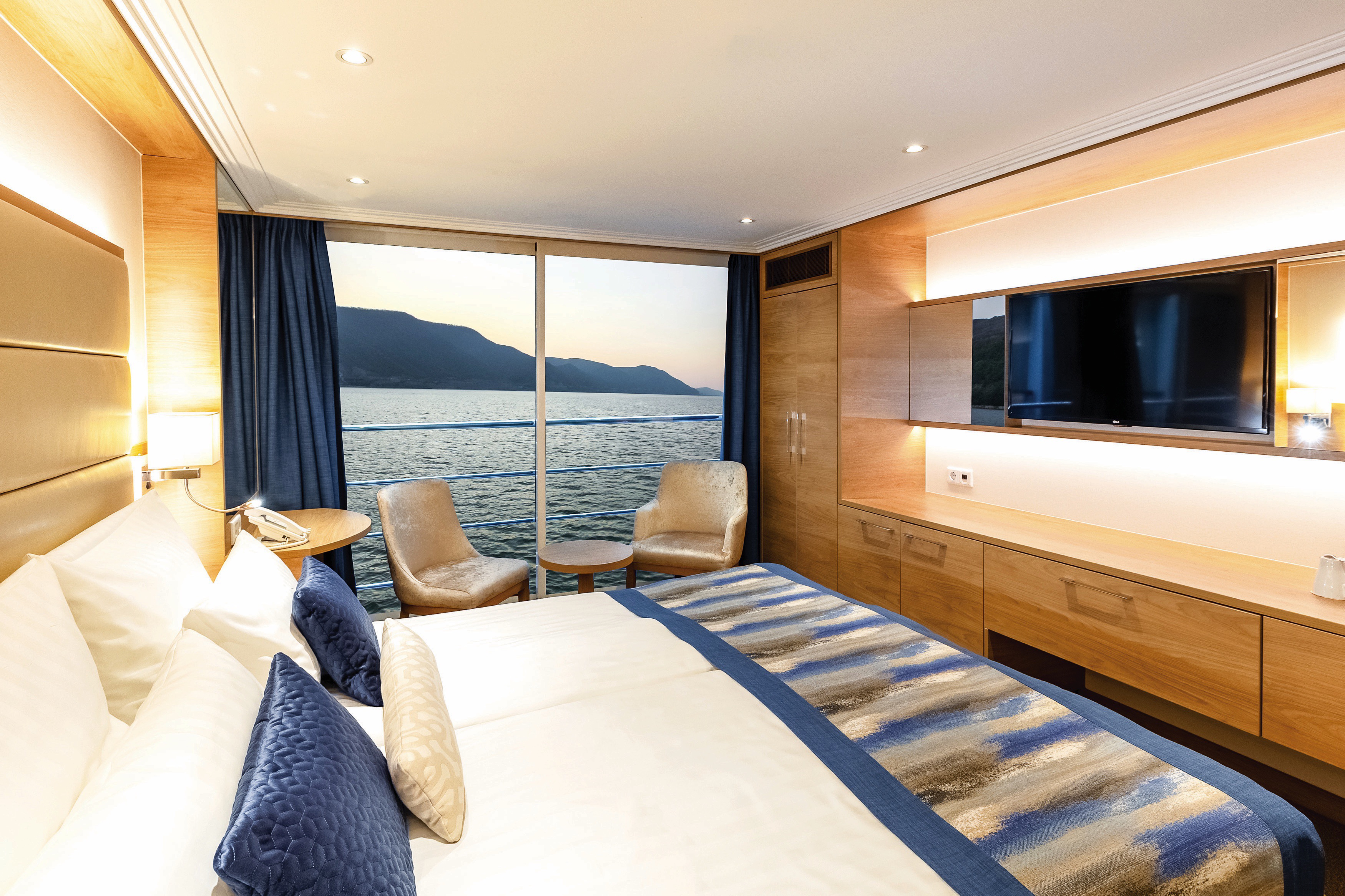 Deck 3 Superior French Balcony Cabin