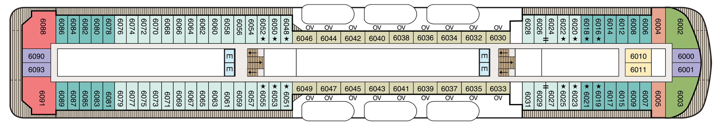 Oceania Cruises, R-Class, Insignia, Deck 6.png