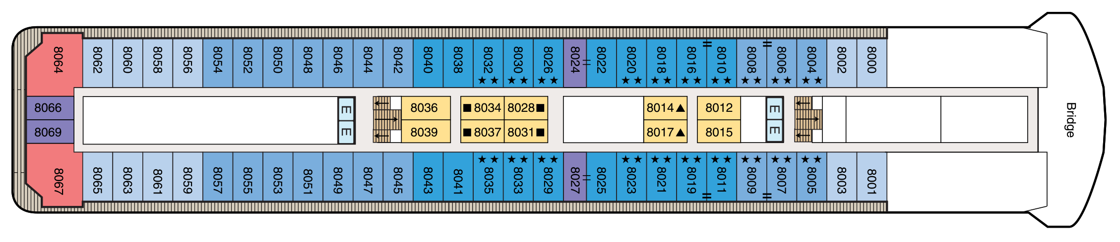 Oceania Cruises, R-Class, Insignia, Deck 8.png