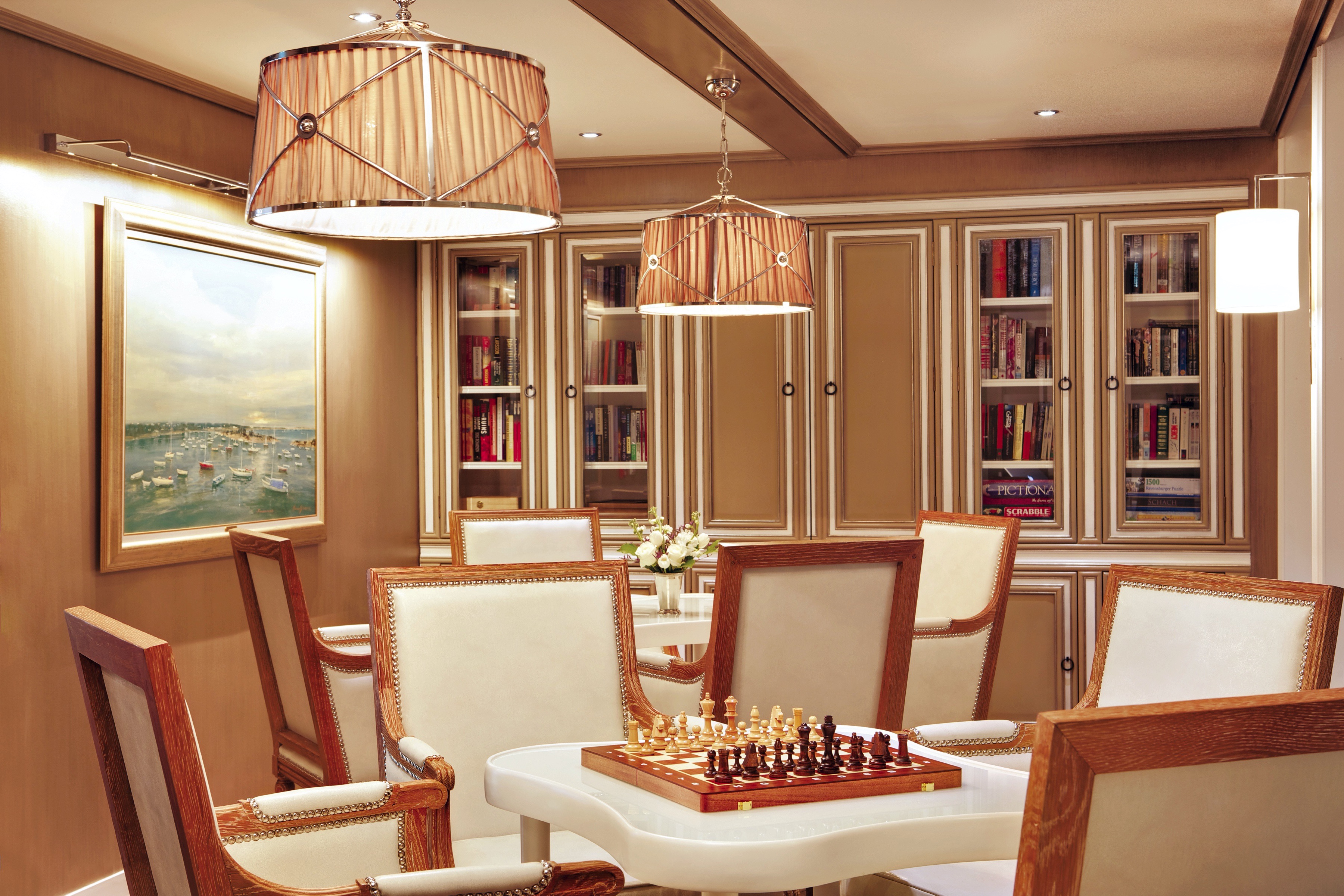 Captains Lounge and Library